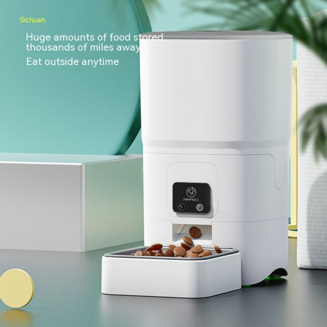 6L Automatic Pet Feeder with App & Camera Options