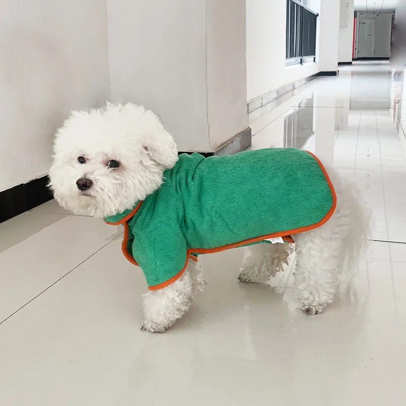 Quick-Dry Pet Bathrobe